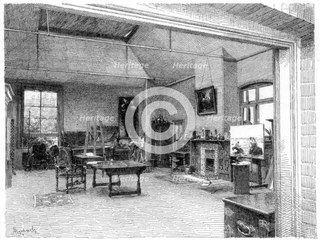 'The Studio, East', c1880-1882. Artist: Unknown