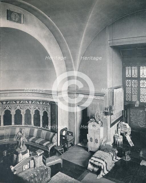 'The Studio from the Balcony', late 19th century. Creator: Unknown.