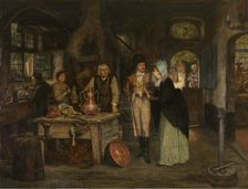 The Studio of Geert de Winter, 1862. Creator: Willem Linnig I