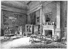 The studio of John Everett Millais, c1880-1882