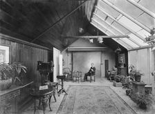 The studio of Kirk & Sons of Cowes, Isle of Wight, August 1935. Creator: Kirk & Sons of Cowes