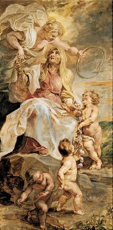 The Succession of the Popes, 1650. Creator: Peter Paul Rubens