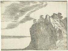 The Submersion of Pharaoh's Army in the Red Sea, c. 1515, printed 1549. Creator: Unknown