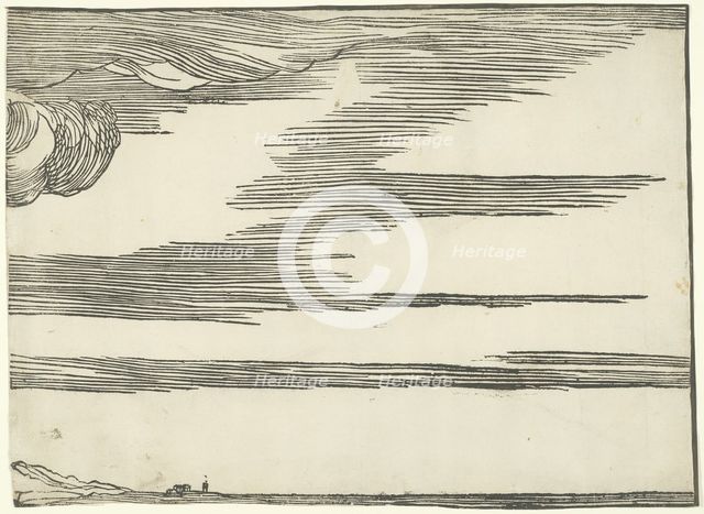 The Submersion of Pharaoh's Army in the Red Sea, c. 1515, printed 1549. Creator: Unknown.
