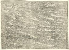 The Submersion of Pharaoh's Army in the Red Sea, c. 1515, printed 1549. Creator: Unknown