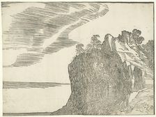 The Submersion of Pharaoh's Army in the Red Sea, c. 1515, printed 1549. Creator: Unknown