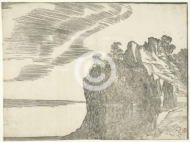 The Submersion of Pharaoh's Army in the Red Sea, c. 1515, printed 1549. Creator: Unknown.