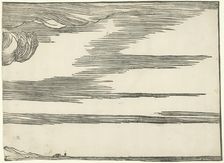 The Submersion of Pharaoh's Army in the Red Sea, c. 1515, printed 1549. Creator: Unknown