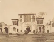 [The Sublime Porte, Teheran, Iran], 1840s-60s. Creator: Luigi Pesce