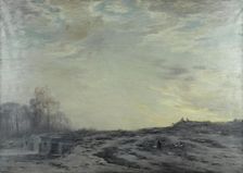 The suburbs of Paris around the fortifications, c1923. Creator: Louis Henri Foreau