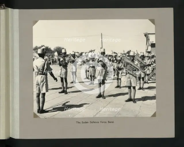 The Sudan Defence Force Band, 1964. Creators: Colonial Office, Unknown.