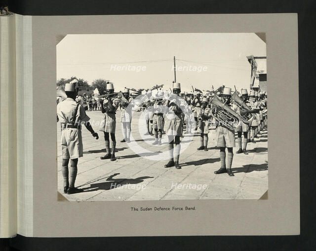 The Sudan Defence Force Band, 1964. Creators: Colonial Office, Unknown.