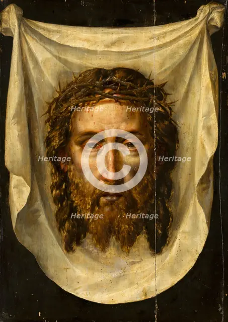 The Sudarium of St Veronica. Creator: Anon.