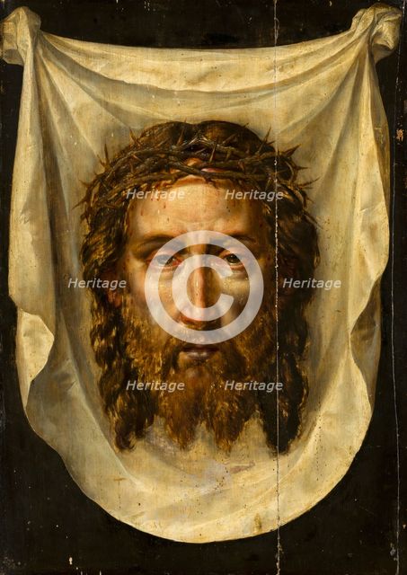 The Sudarium of St Veronica. Creator: Anon.