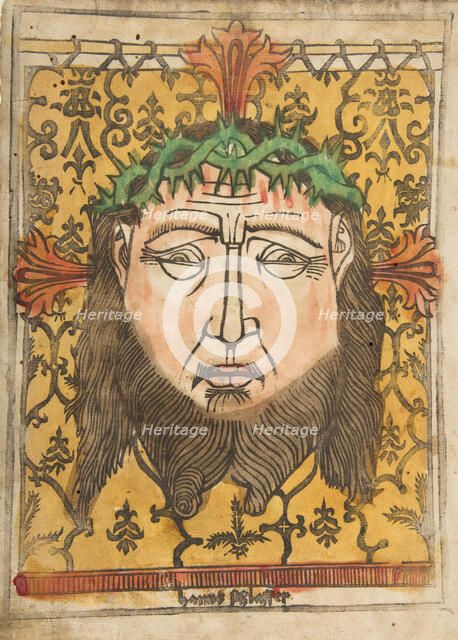 The Sudarium, ca. 1470-75. Creator: Hans Schlaffer of Ulm.
