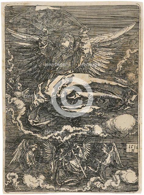 The Sudarium Held by One Angel, 1516. Creator: Dürer; Albrecht (1471-1528).