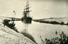 The Suez Canal 1891. Creator: Unknown