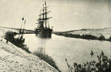 The Suez Canal 1891. Creator: Unknown