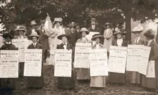The suffragettes of Ealing, London, 1912. Creator: Unknown