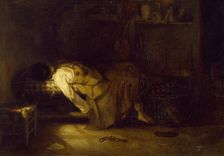 The Suicide, c1836. Creator: Alexandre Gabriel Descamps