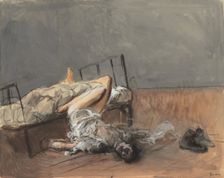 The Suicide, fourth quarter 1800s or first third 1900s. Creator: Jean Louis Forain (French, 1852-1931)