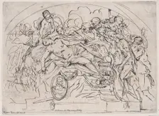 The Suicide of Dido, 1650-1700. Creator: Unknown