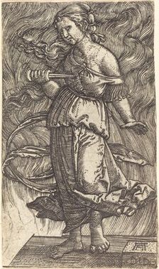 The Suicide of Dido, c. 1520/1530. Creator: Albrecht Altdorfer