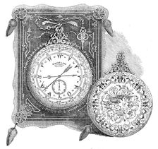 The Sultan Abdul Medschid's watch, 1844. Creator: Unknown