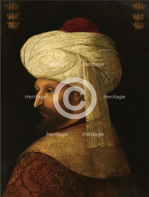 The Sultan Mehmet II, 16th century. Artist: Bellini, Gentile, (Follower of)  