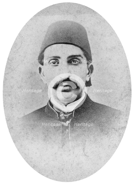 The Sultan of Turkey, c1880.Artist: London Stereoscopic & Photographic Co