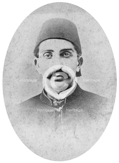 The Sultan of Turkey, c1880.Artist: London Stereoscopic & Photographic Co