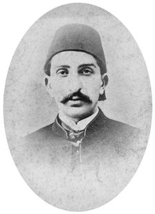 The Sultan of Turkey, c1880.Artist: London Stereoscopic & Photographic Co