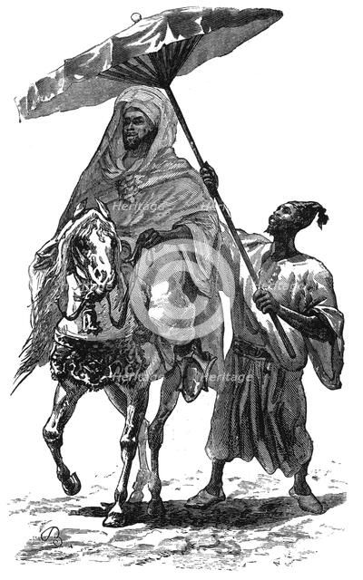 The Sultan of Morocco, c1890. Artist: Unknown