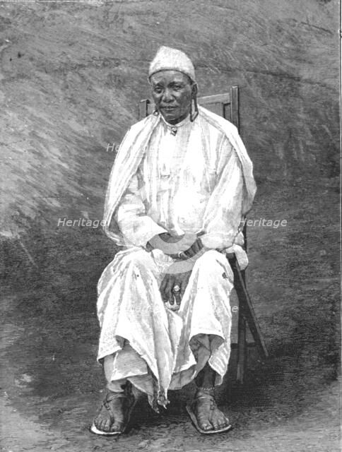 ''The Sultan of Mosci and Chaga', 1891. Creator: Unknown.