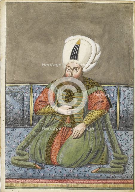 The Sultan Osman I, Early 19th century. Artist: Anonymous  