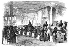 The Sultan Proceeding to the Ball given by the French Ambassador, at Constantinople, 1856. Creator: Unknown