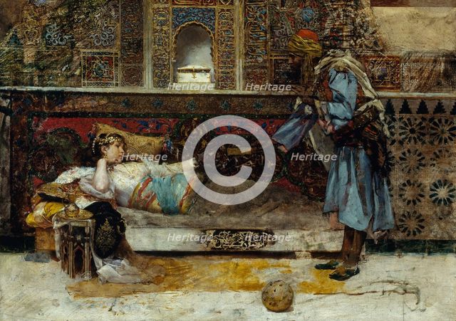 The Sultan's Gift, 1885-1886. Artist: Fabrés y Costa, Antonio Maria (1854-1936)