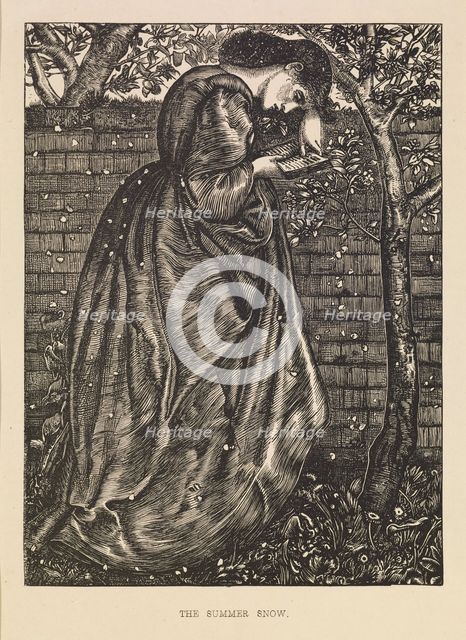 The Summer Snow, 1863. Creator: Sir Edward Coley Burne-Jones.