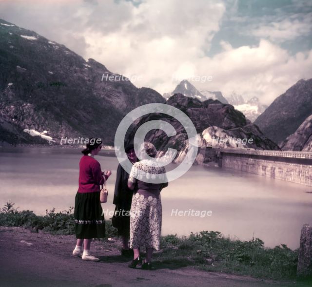 The summit of the Grimsel Pass, Switzerland, c1955.  Creator: Arthur Charles Kirby Ware.