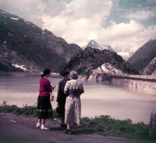 The summit of the Grimsel Pass, Switzerland, c1955. Creator: Arthur Charles Kirby Ware
