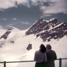 The summit of the Jungfrau, Switzerland, c1955. Creator: Arthur Charles Kirby Ware