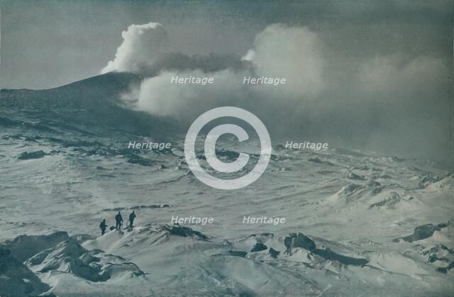 'The Summit of Erebus', c1912, (1913). Artist: Tryggve Gran.