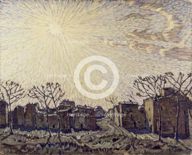 The Sun, 1906. Artist: Bogayevsky, Konstantin Fyodorovich (1872-1943)