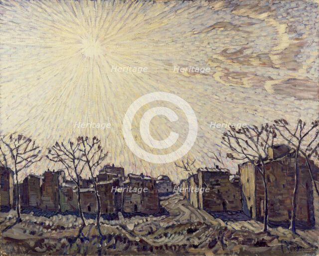 The Sun, 1906. Artist: Bogayevsky, Konstantin Fyodorovich (1872-1943)