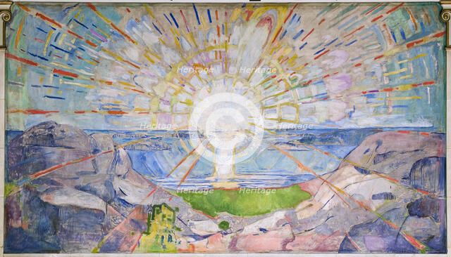 The Sun. Artist: Munch, Edvard (1863-1944)