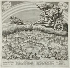 The Sun, c1585. Creator: Johann Sadeler I