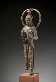 The Sun God Surya (image 1 of 2), Late 8th century. Creator: Unknown