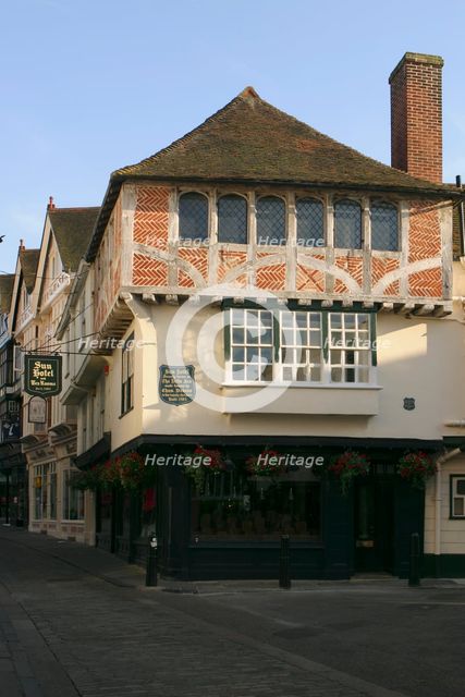The Sun Hotel. built in 1503, Canterbury, Kent. Creator: Peter Thompson.