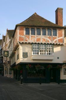 The Sun Hotel. built in 1503, Canterbury, Kent. Creator: Peter Thompson