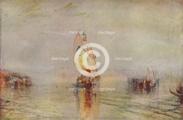 The Sun of Venice Going to Sea, exhibited 1843, (1937) Artist: JMW Turner